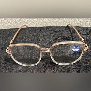 Brand New Zerlool Reading Glasses +2.50 - Gold Frame**